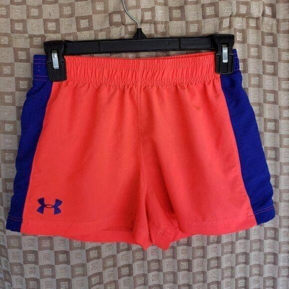 Under Armour Girls UA HeatGear Athletic Essential Shorts Large NWOT - Picture 2 of 5